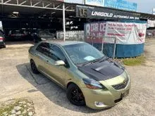 2010 Toyota Vios 1.5 E Sedan - Recaro Seat, Carbon Bonnet, Thai Fender, Smoke Head Lamp, Albino Tail Lamp, SSR Type C Sport Rim