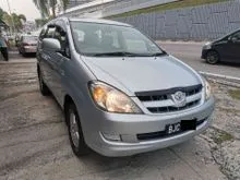 2006 Toyota Innova 2.0 AUTO E MPV (1 Lady Owner) (Ori Year 2006)