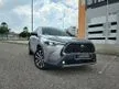 Used 2021 Toyota Corolla Cross 1.8 V SUV Low Downpayment, Fast Loan, Fast delivery, Free Accident, Free Service, Free Tinted, Toyota Service Record