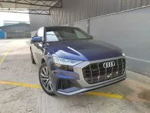 Q8 Petrol (Genuine Mileage, Provide Warranty) 2020 Audi Q8 3.0 L 55 TFSi S.Line. WireLess Charger, Adaptive Air Suspension, Lane Departure Warning