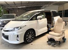2014 Toyota Estima 2.4 Aeras G with Retractable AUTO Wheel Chair - WELCAB - Special Seat - RECON UNREGISTERED