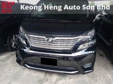 2010 Toyota Vellfire 2.4 Z Platinum REG 2012 MPV