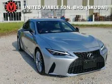 2021 Lexus IS 300 2.0 Luxury 4CAM LEATHER SEAT 5A 17K KM 5YRS LEXUS WARRANTY