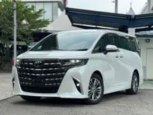 2024 Toyota Alphard 2.5 Z / SUNROOF / 360 CAM / 6 Years Warranty with LOW PROCESSING FEE