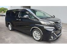 2016 TOYOTA VELLFIRE Z SPEC 2.5L UNREGISTER JAPAN WITH SUNROOF