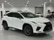 Recon REAL PRICE - 5AA READY STOCK 2022 Lexus RX300 2.0 F Sport / FREE PROCESSING / NEW CAR CON MUST VIEW / 5A / CAN BRING WORKSHOP CHECKING / WELCOME - Cars for sale