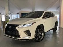 2022 Lexus RX 300 2.0 F Sport SUV 5A Grade Low Mileage