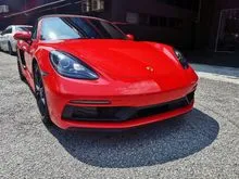 2018 Porsche 718 2.5 Boxster GTS Convertible Genuine mileage Sport Chrono Sport Exhaust Unregister