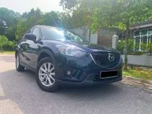 2015 Mazda CX-5 2.5 SKYACTIV-G SUV (Accident free) (crystallise metallic blue exterior) (Full Leather black interior) (6 Way power seat) (push start)