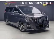 2017 Toyota Alphard 2.5 G S C Package MPV # 2 Power Door # 2 Electric Seat #Upgrade Android Player #360 Camera View  #Rear Entertainment TV7 Seater