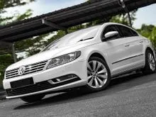 [ULTRA SMOOTH + MID-YEAR CLEARANCE RM5K OFF] 2014/15 Volkswagen CC 1.8L TSI Sport Coupe Sedan Automatic