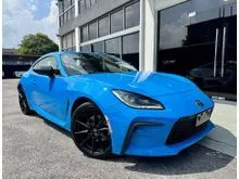 2021 Toyota GR86 2.4 RZ Coupe (A) SEMI LEATHER HIGH SPEC 6K+KM MILEAGE ONLY 4 NEW TYRE GRADE 5A JAPAN UNREG