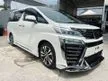 Recon 2018 Toyota Vellfire 2.5 Z G FULL SPEC DIM BSM JBL