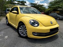 2015 Volkswagen The Beetle 1.2 TSI Club DEMO UNIT 47KM FULL SERVISE RECORD FACELIFT LED DAYLIGHT HEADLAMP LIMITED UNIT STOCK