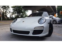 Porsche Carrera NEW FACELIFT 4S TURBO 2010,NEW FACELIFT LED LIGHTS,COLLECTION ITEM,BEIGE IN COLOUR LEATHER,CRYSTAL WHITE IN COLOUR,ONE DATO SRI OWNER