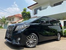 TOYOTA ALPHARD 2.5 G(Bebas Banjir) ATPM 2015 NEW MODEL TDP 150 JUTA ADA JUGA VELLFIRE 2016