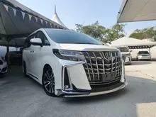2018 Toyota Alphard 3.5 SUNROOF MOONROOF,ALPINE, MODELISTA KIT,GRADE 4.5,2018 UNREGISTER