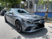 2019 Mercedes-Benz C300 2.0 AMG Sedan Mil 13K Full service record FREE 1 set Tyres & Brake Pad FR C&C Mercedes Benz (Package promotion)