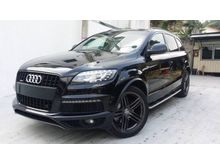 2013 Audi Q7 3.0 TDI Quattro S Line SUV BLACK EDITION POWER BOOT REVERSE CAMERA UNREGISTER FULL LOAN