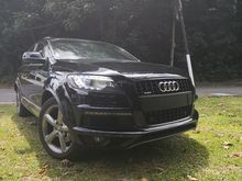 2013 Audi Q7 3.0 TDI Quattro S Line SUV BLACK EDITION POWER BOOT REVERSE CAMERA UNREGISTER FULL LOAN