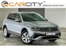 2023 Volkswagen Tiguan 1.4 Allspace Elegance SUV (A) WITH VOLKSWAGEN WARRANTY LEATHER SEAT DVD PLAYER ONE OWNER
