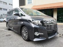 2016 Toyota Alphard 2.5 G S C Package MPV **PRICE Included SST**CLEARANCE SALES**JBL**AUTO PARKING**PRE-CRASH**ICS**POWER BOOT**UNREG**JAPAN SPEC