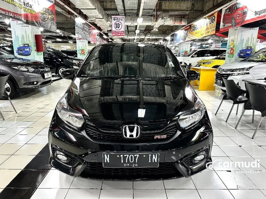 Jual Mobil Honda Brio 2021 RS 1.2 di Jawa Timur Manual Hatchback Hitam Rp 175.000.000