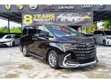 2025 Toyota Alphard 2.5 Z HUD, LOW MILEAGE ORIGINAL, CHEAPEST IN MARKET