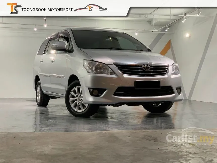 2013 Toyota Innova G MPV