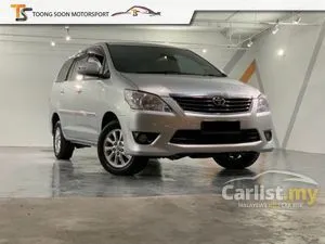 2013 Toyota Innova 2.0 G MPV