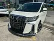 Recon Recon (Price from RM269k 2020-2022) 2020 Toyota Alphard 2.5 SC FULL SPEC S/SA/SAC/GF/VELLFIRE - Cars for sale