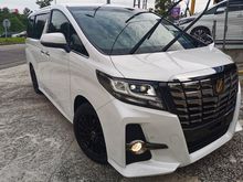 2017 Toyota Alphard 2.5 G SA MPV TYPY BLACK