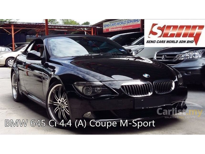 Bmw 645ci 2005 4 In Selangor Automatic Coupe Black For Rm 108 800 2005 Bmw 645ci Coupe