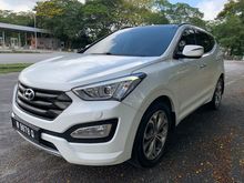 Hyundai Santa Fe 2.2 CRDi Premium SUV (A) 2015 1 Owner Only Panoramic Sunroof LED Tail Lamp TipTop Condition View to Confirm