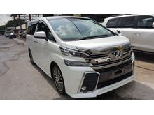 2015 Toyota Vellfire 2.5 ZG JBL ENTERTAINMENT JAPAN UNREG
