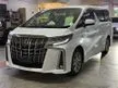 Recon 2021 Toyota Alphard 2.5 TYPE GOLD Package MPV