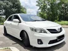 2012 Toyota Corolla Altis 2.0 V Sedan