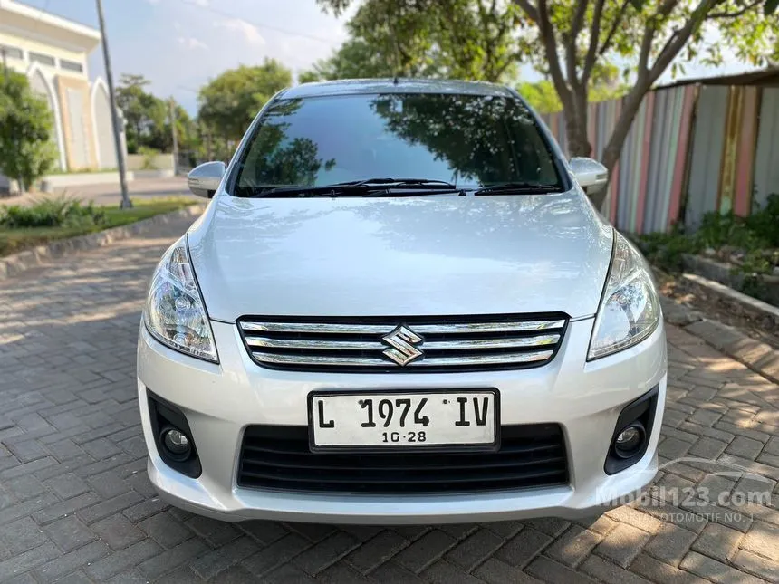 Jual Mobil Suzuki Ertiga 2014 GX 1.4 di Jawa Timur Automatic MPV Silver Rp 135.000.000