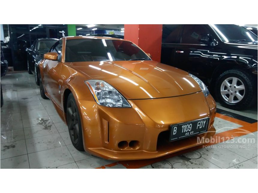 Jual Mobil Nissan 350Z 2004 3.5 di DKI Jakarta Manual Coupe Orange Rp