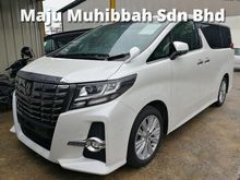 2015 Toyota Alphard 2.5 S SUNROOF 7 SEAT 2 POWER DOORS UNREG 2015 15