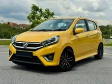 2017 Perodua AXIA 1.0 Advance Hatchback - 1 CAREFULLY OWNER / NICE CONDITION / FREE WARRANTY / FULL LEATHER SEAT / ACCIDENT FREE / FLOOD FREE / TINTED