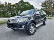 *1YR WARRANTY* Toyota Hilux 2.5 (M) G CANOPY 1YR WARRANTY 2012