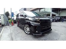 2016 Toyota Vellfire 2.5 Z G Edition MPV