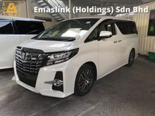 2016 Toyota Alphard 2.5 SC SUNROOF MOONROOF JBL SOUND SYSTEM POWER BOOT 360 SURROUND CAMERA 2 POWER DOOR FREE WARRANTY