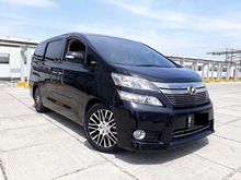 Toyota Vellfire 3.5 V6 At 2012 Hitam Full Options