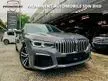 Used BMW 740LE WTY 2031 2023,CRYSTAL GREY IN COLOUR,4 VACUUM DOORS,PANAROMIC ROOF,REVERSE CAMERA,POWER BOOT,ONE OF VIP OWNER