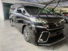 2016 Toyota Vellfire 2.5 ZG DARK BLUE ALPINE DVD PLAYER