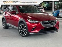 2023 Mazda CX-3 2.0 SKYACTIV-G High FSR UNDER WARRANTY 6-Speed SKYACTIV-Drive Automatic Blind Spot Monitoring