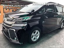 (CLEARANCE SALES)(SAVE RM XX,XXX) 2015 Toyota Vellfire 2.5 Z SIDE LIFE UP SEAT MPV ( NEW CAR CONDITION )( HIGHER SPEC IN MARKET )( UNREG )