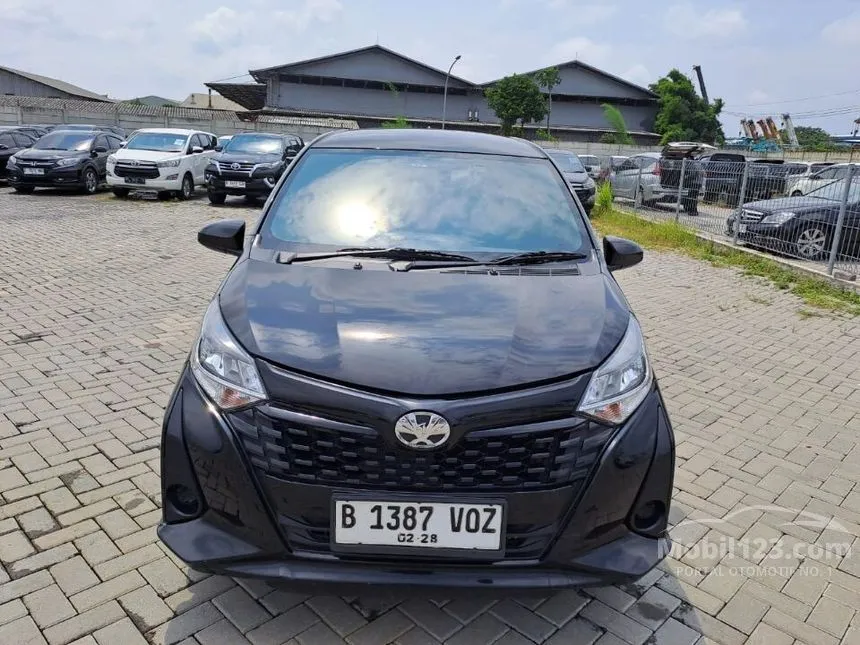 Jual Mobil Toyota Calya 2022 E 1.2 di Banten Manual MPV Hitam Rp 117.000.000